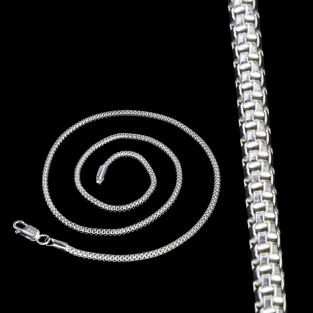 Premium 925 Sterling Silver Chain – Stylish & Timeless
