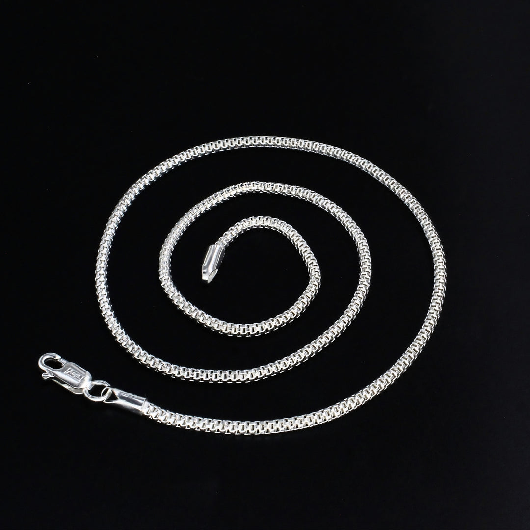 Premium 925 Sterling Silver Chain – Stylish & Timeless