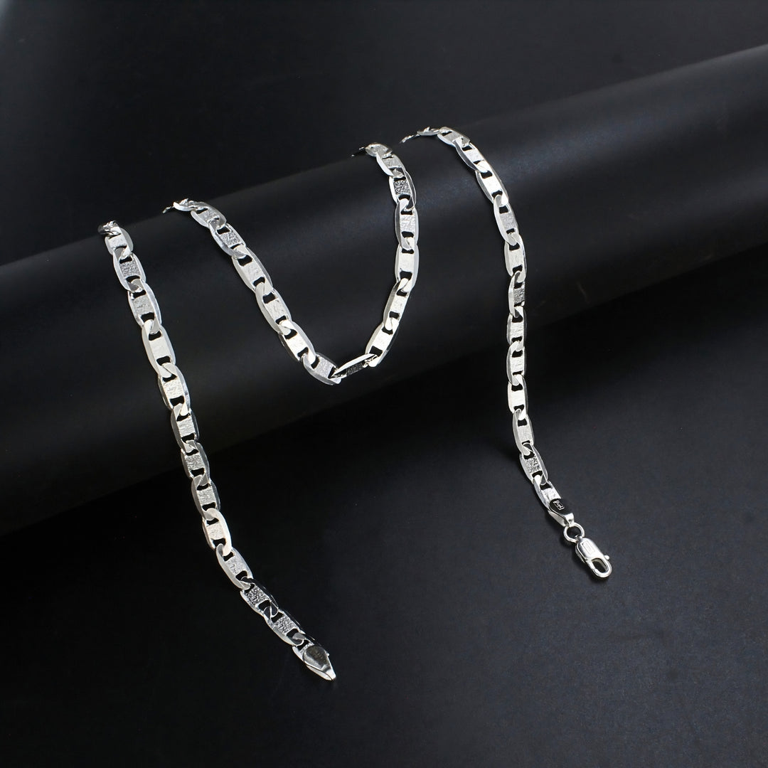 Elegant 925 Sterling Silver Anchor Chain – Classic & Stylish