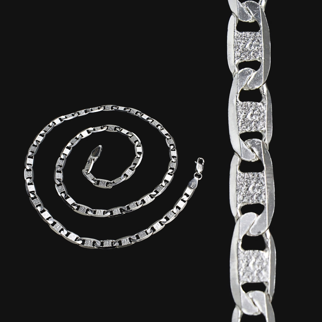 Elegant 925 Sterling Silver Anchor Chain – Classic & Stylish