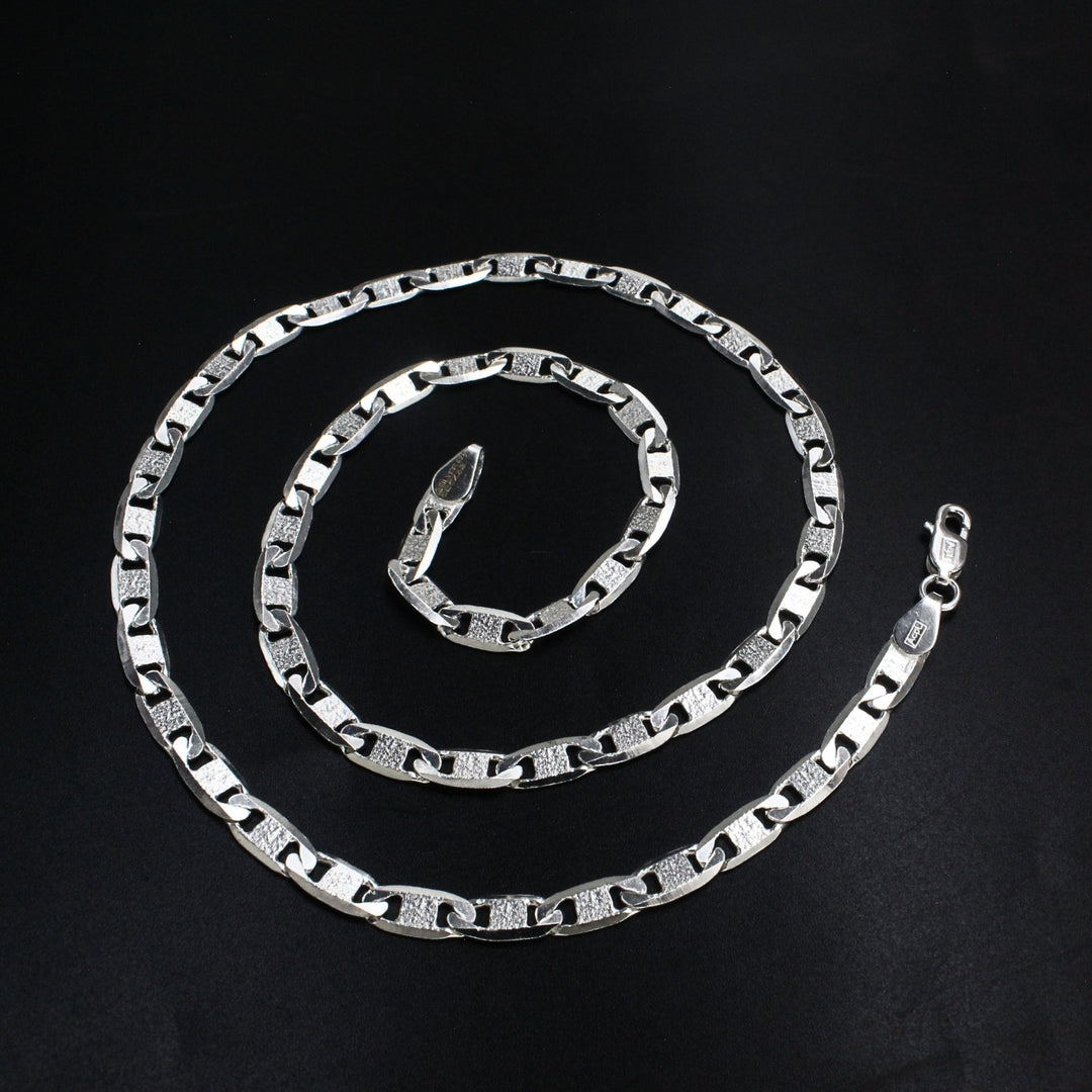 Elegant 925 Sterling Silver Anchor Chain – Classic & Stylish