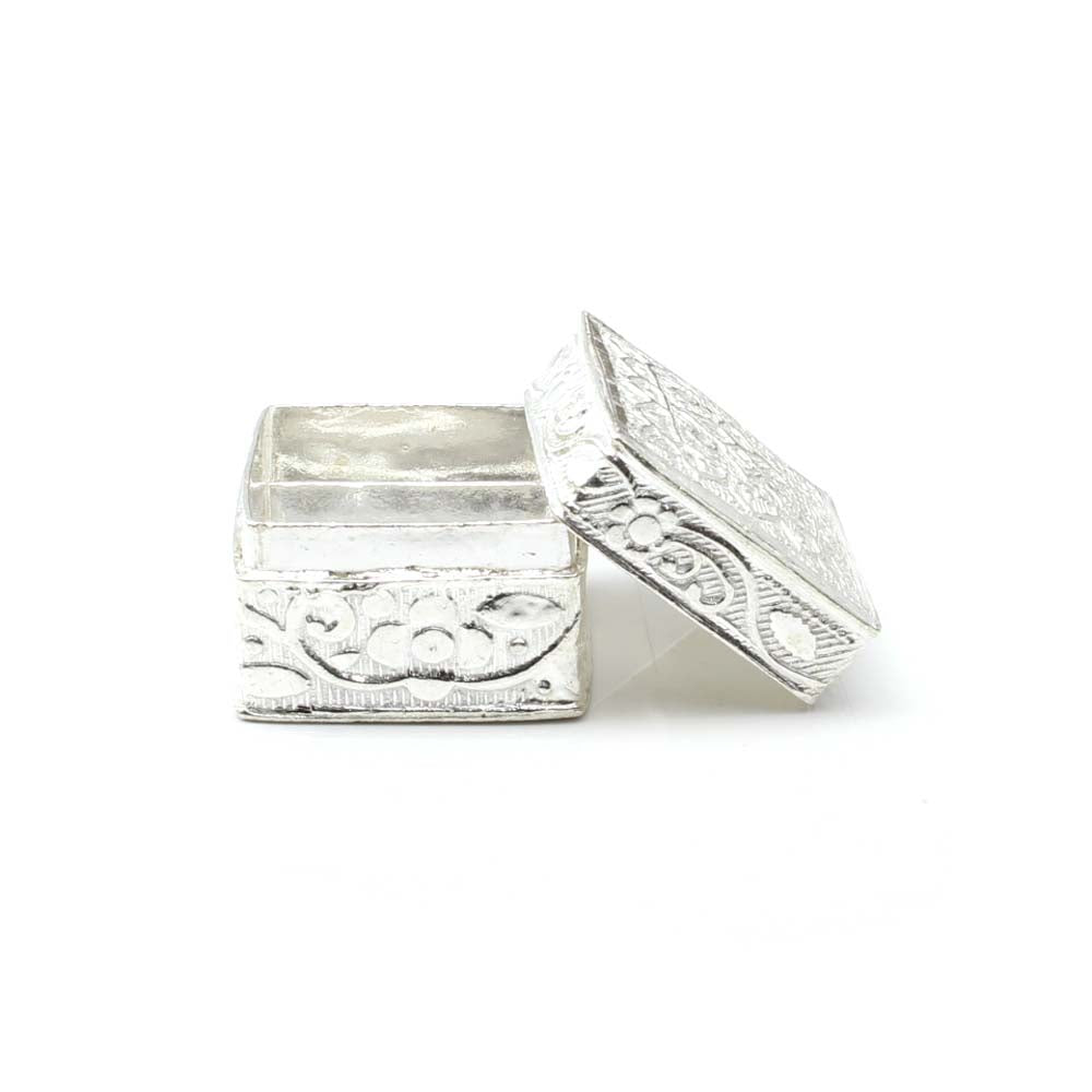High-Quality Real Silver honey container dibbi for red book remedy