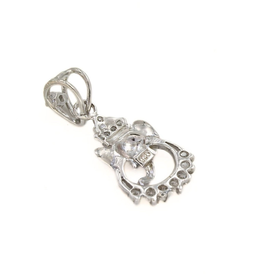 Premium 925 Sterling Silver Ganpati Bappa Pendant