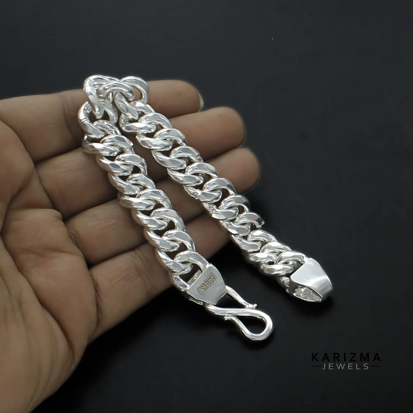 999 Pure Silver Bracelet used for Astrology and Red Book Remedies