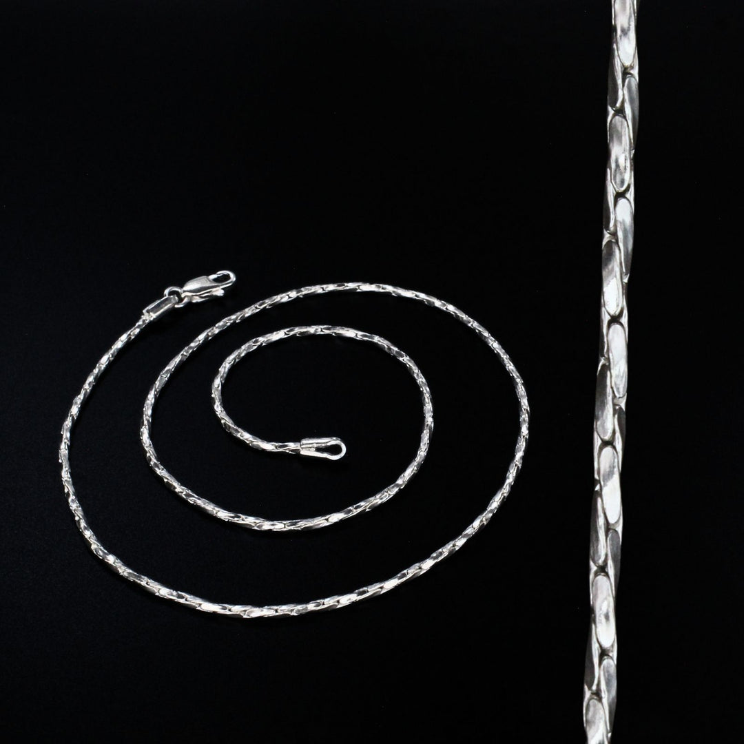 Real Sterling Silver Cardano Link Neck chain