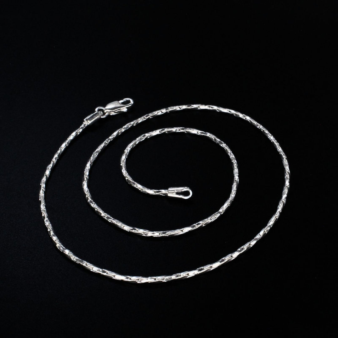 Real Sterling Silver Cardano Link Neck chain