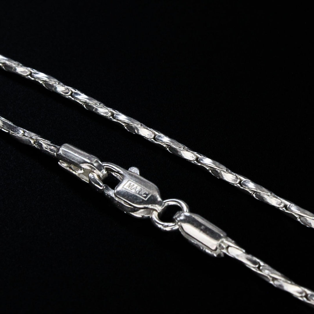 Real Sterling Silver Cardano Link Neck chain