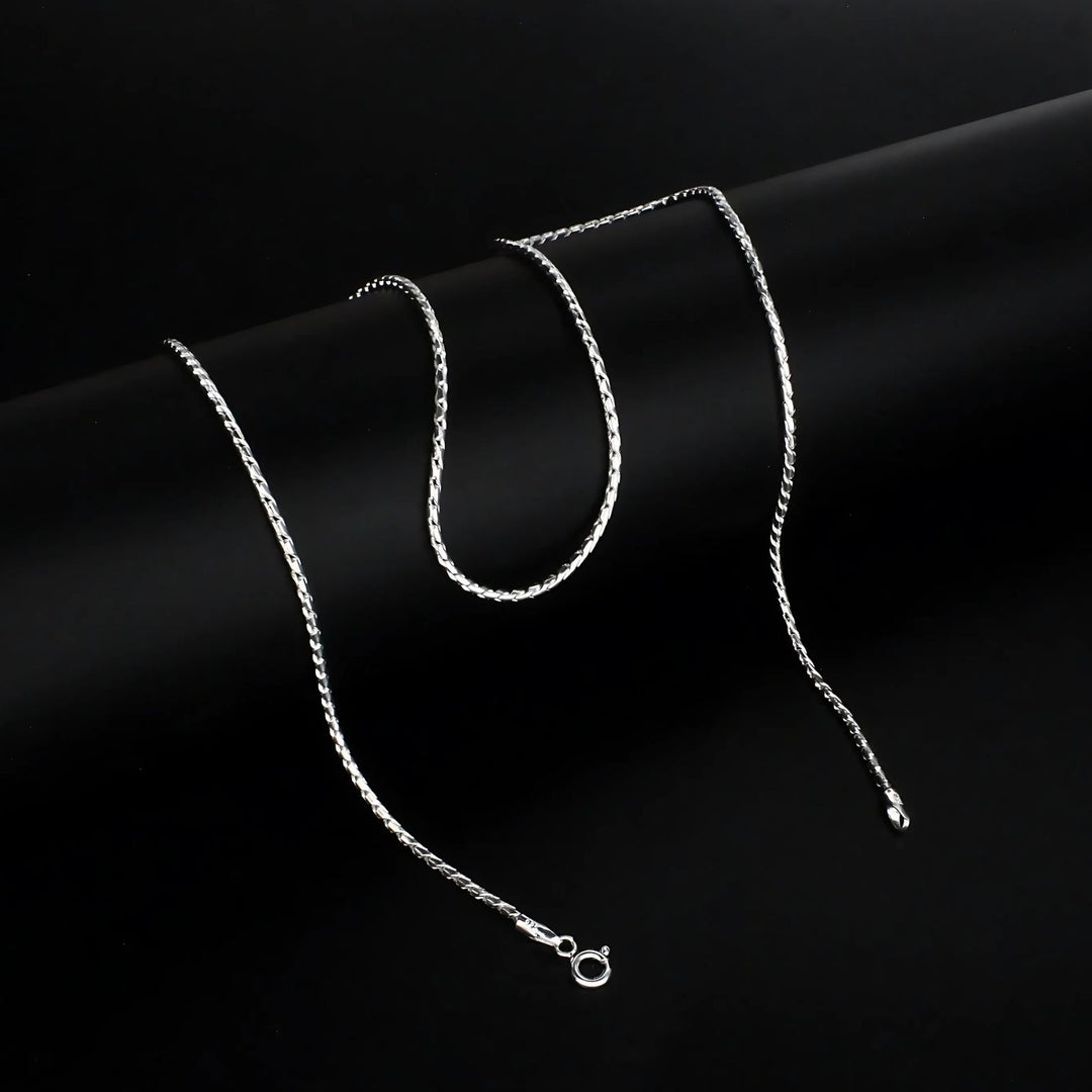 925 Sterling Silver women handmade Excellent Neck chain 20"