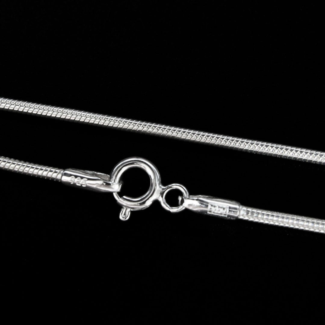 24" 925 Sterling Silver regular wear snake Neck chain