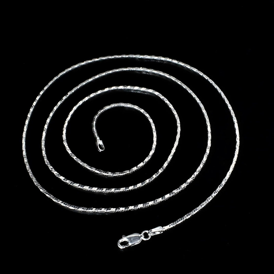 925 Sterling Silver women daily wear Neck chain 30"