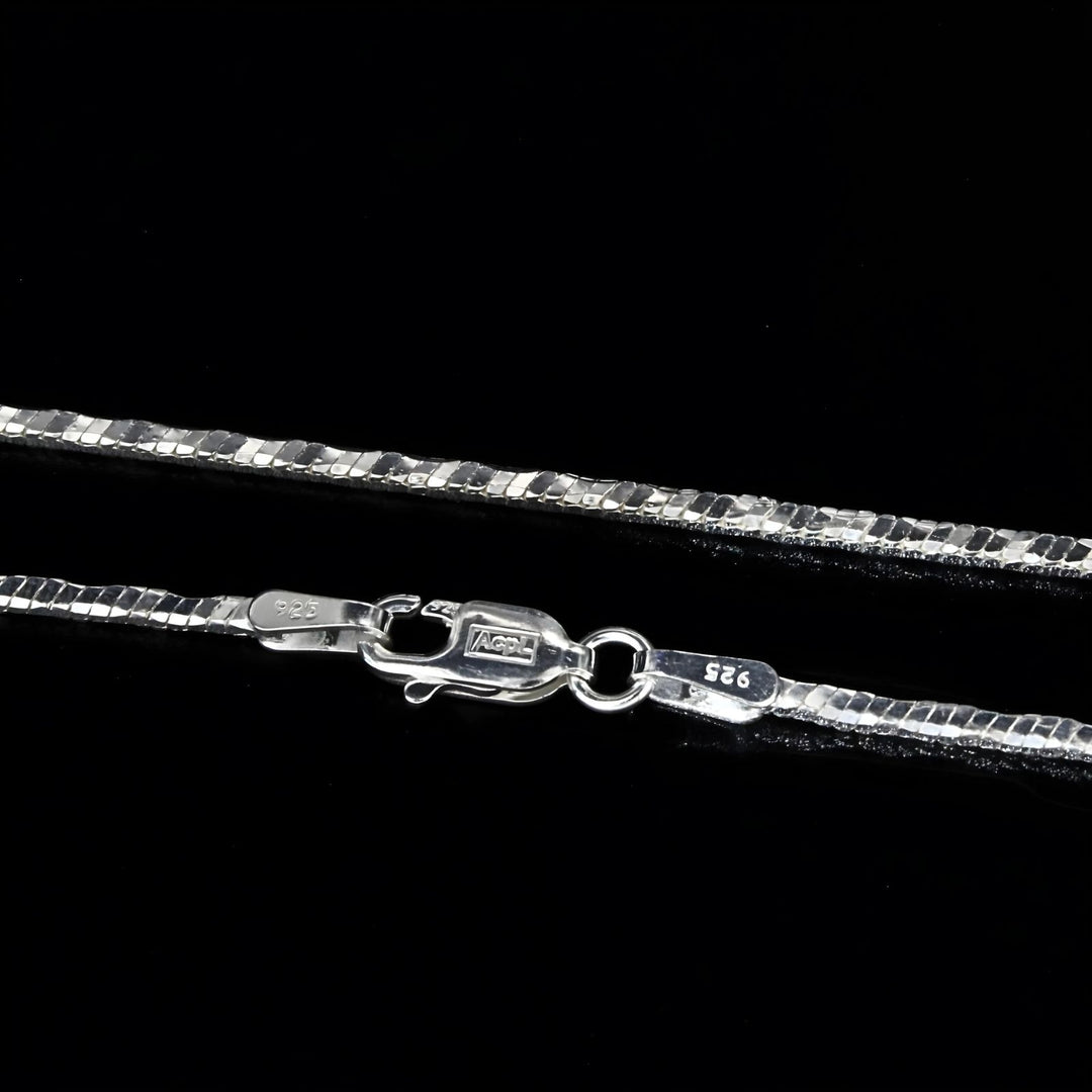 925 Sterling Silver women daily wear Neck chain 30"