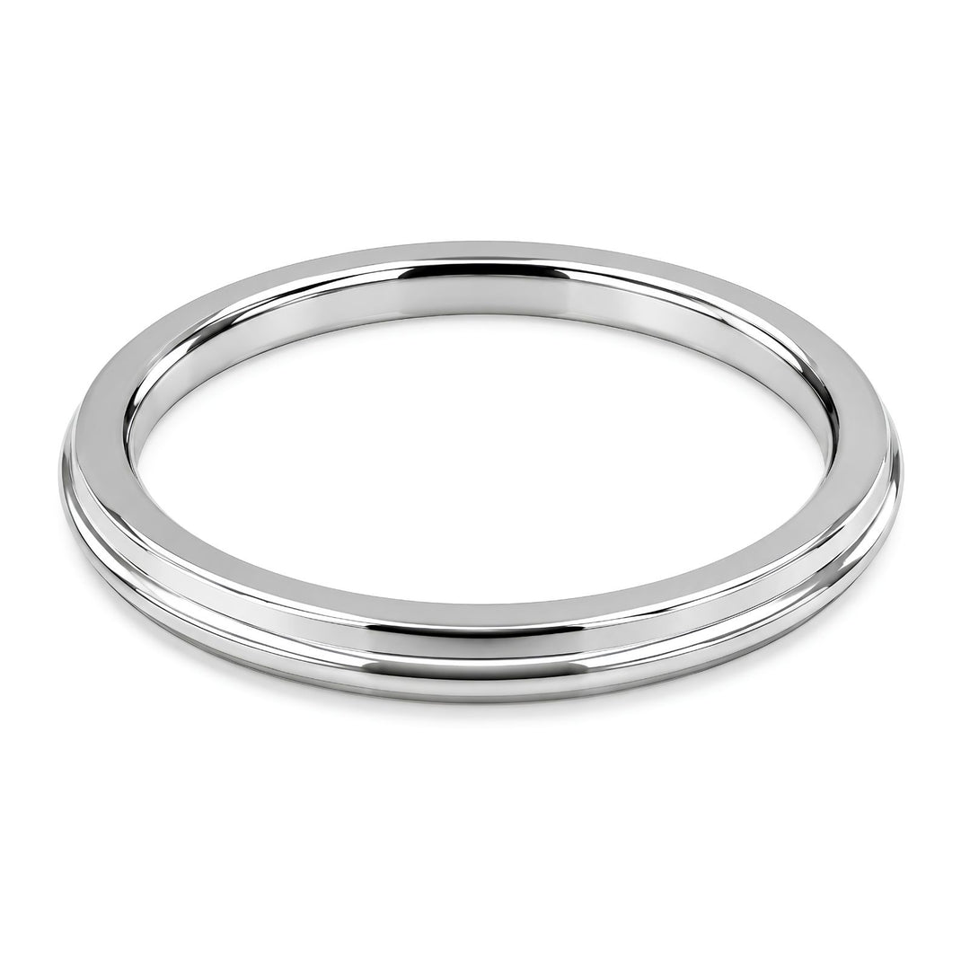 Heavy Stainless Steel Men’s Kada – Rough Tough Super Shine Bangle Bracelet for Men