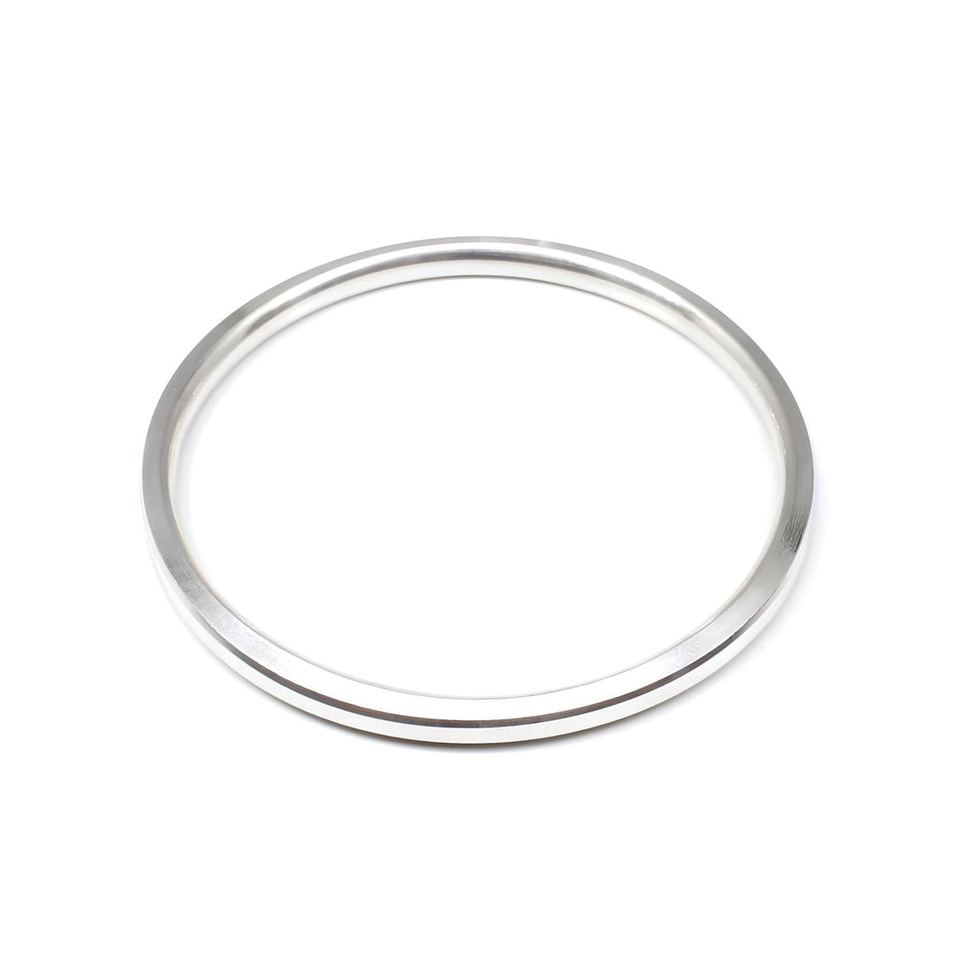 Super Shine Stainless Steel Plain Unisex Kada – Minimalist Bangle Bracelet