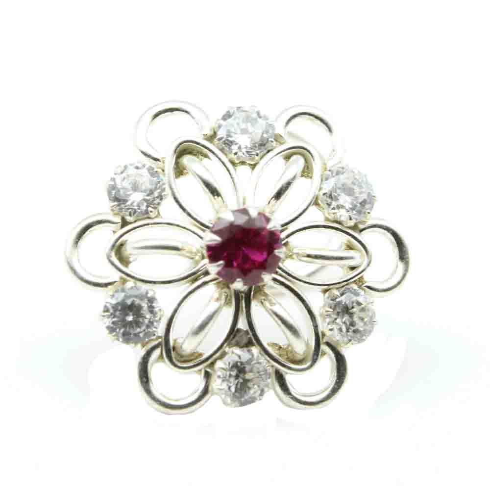 floral-indian-925-sterling-silver-multi-color-cz-studded-corkscrew-nose-ring-22g-10316