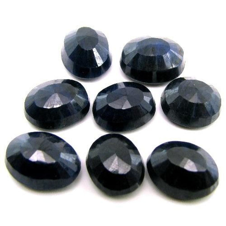 5.8ct 60pc Natural Blue Sapphire 2.5MM Round Faceted Gemstones Wholesale Lot