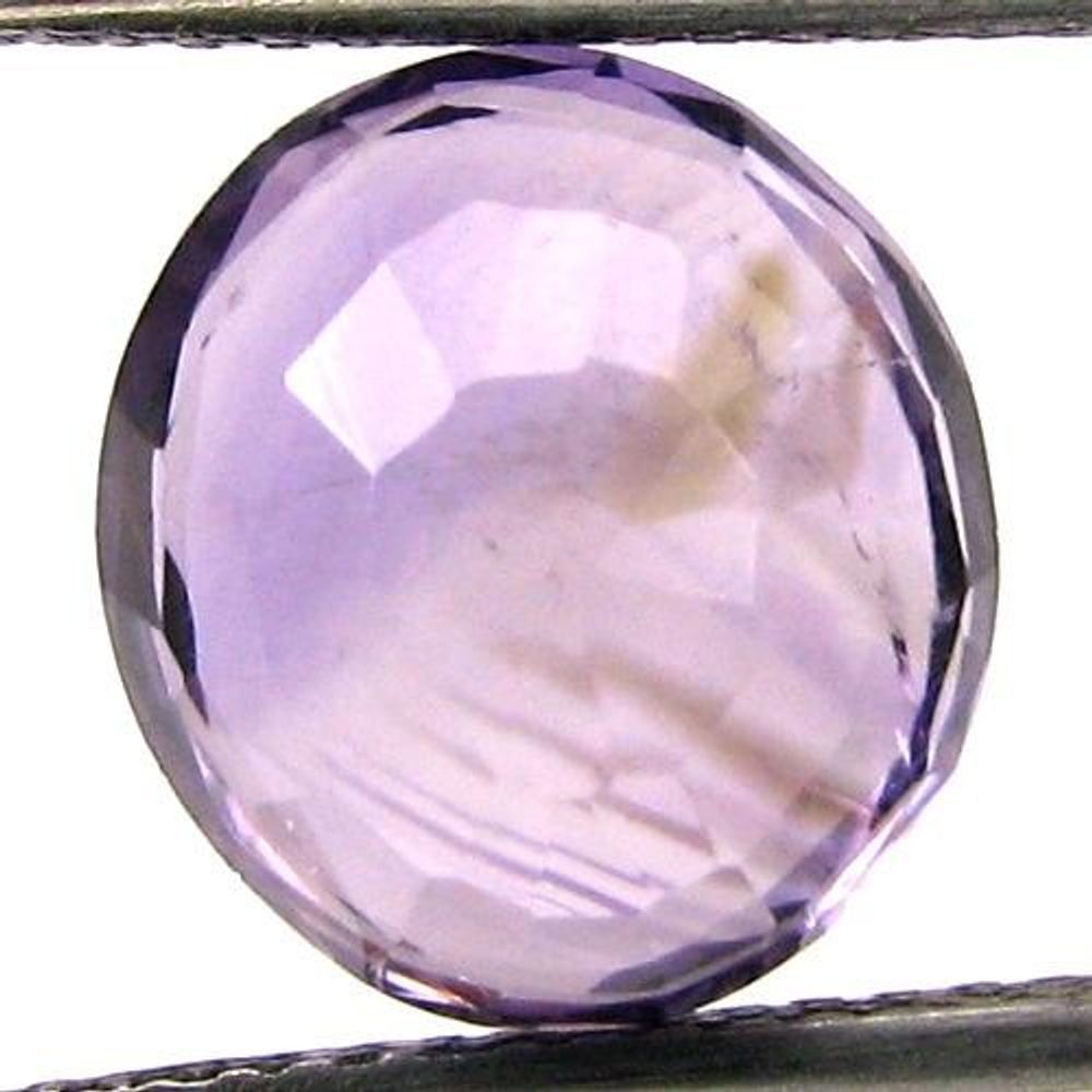 6.3Ct Natural Amethyst SI2 Oval Faceted Purple Gemstone