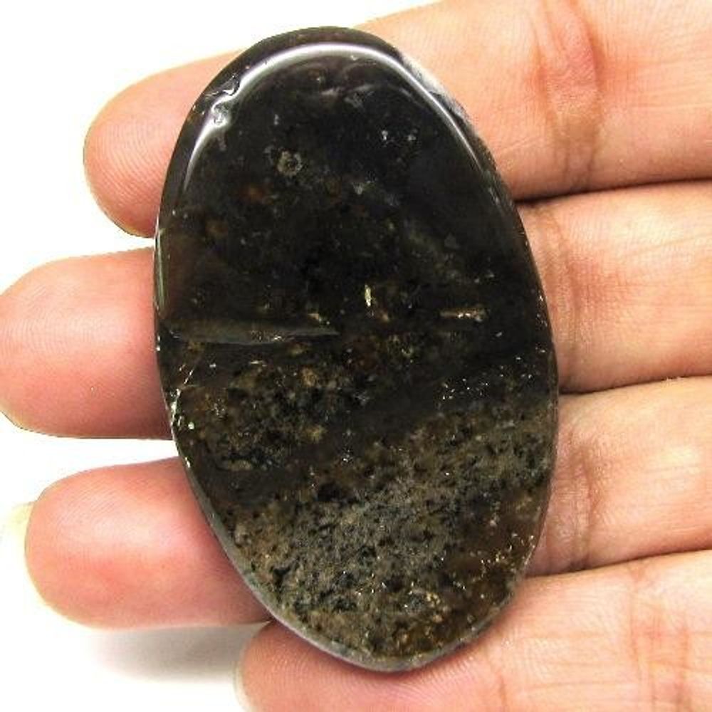 Amazing Textures Lustrous 105.6Ct Natural Jasper Oval Cabochon Gemstone