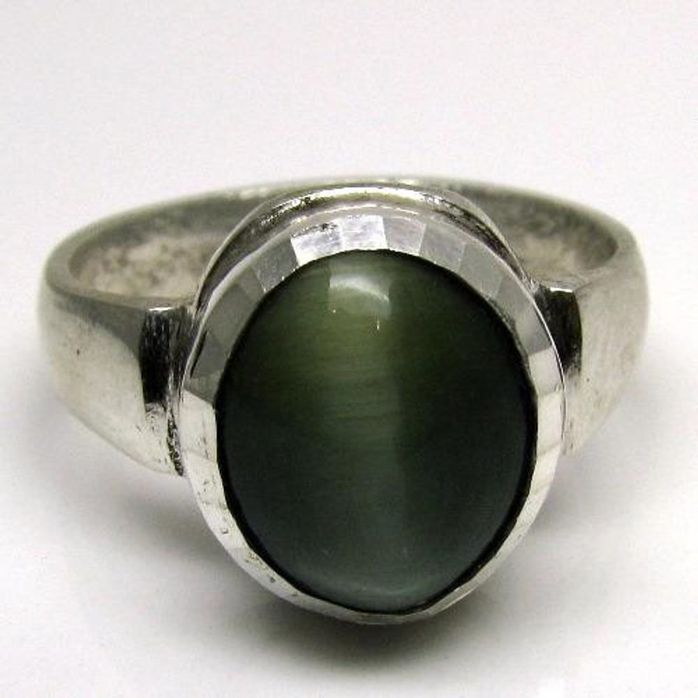 Art Deco Cat's Eye Chrysoberyl Cocktail Ring — Isadoras Antique Jewelry