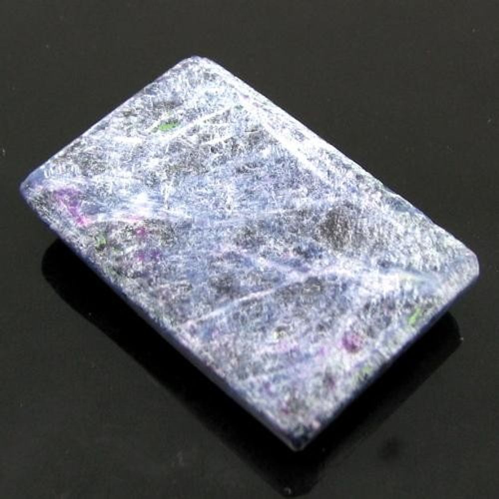 44.2Ct Natural Picture Sodalite Rectangle Cabochon Gemstone