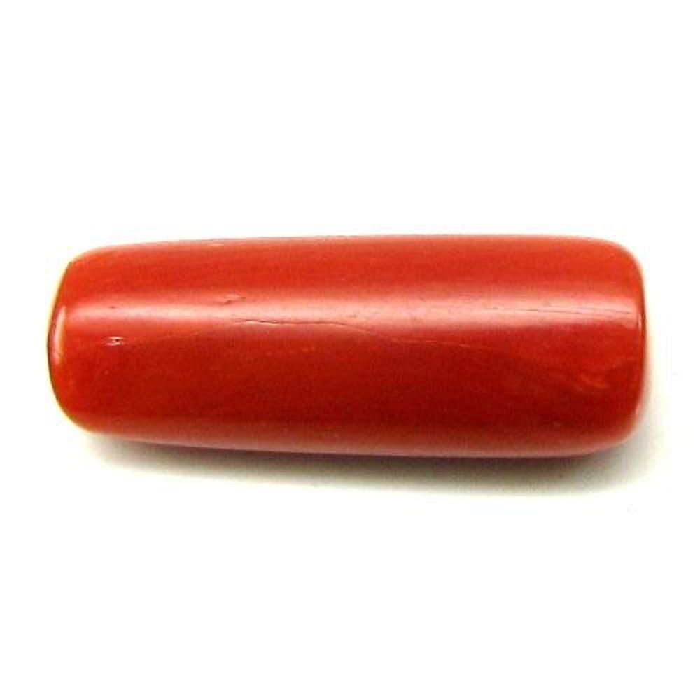 CERTIFIED������Top A+ 100% Large 4.31Ct Natural Real Red Italian Coral (Moonga) Gems