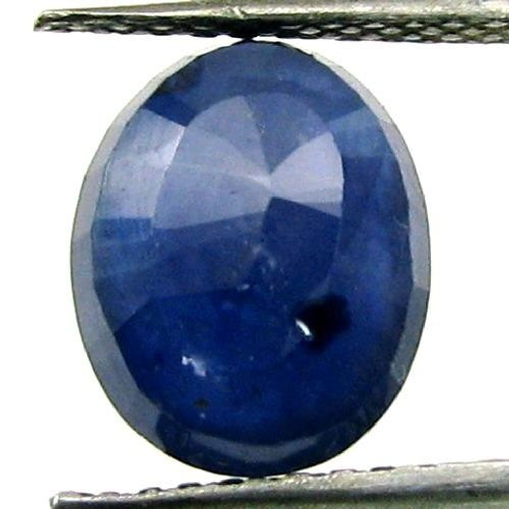 4.3Ct Natural Blue Sapphire (Neelam) Oval Cut Gemstone