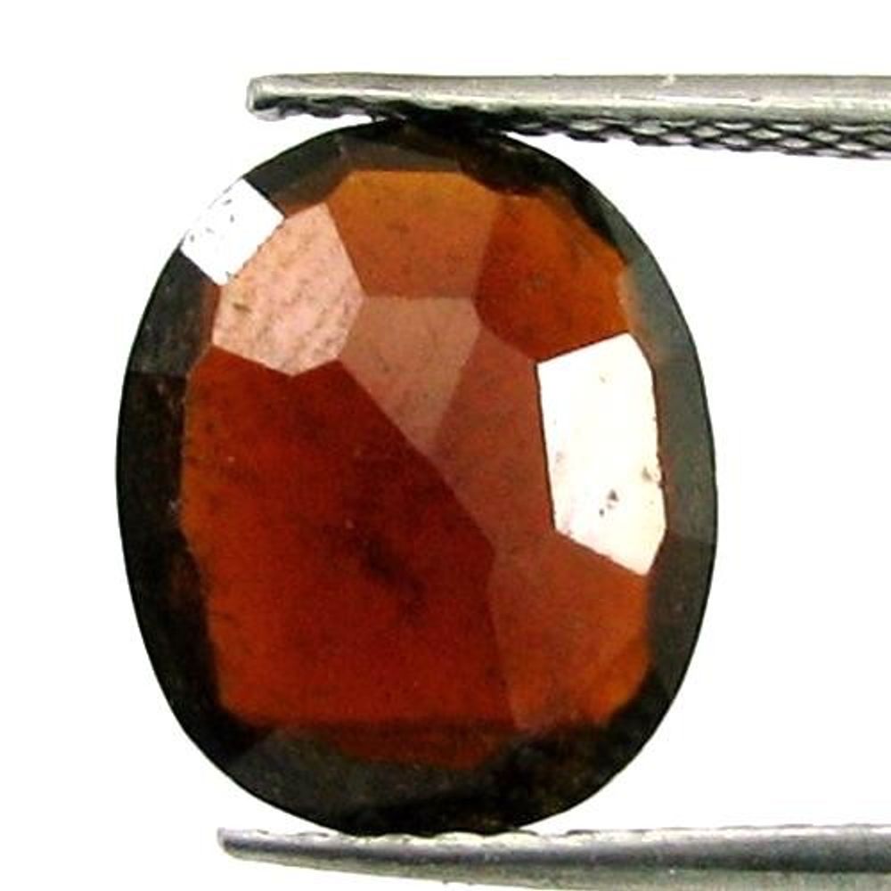 Certified 3.92Ct Natural GOMEDH Hessonite Garnet Cushion Mix Faceted Gemstone