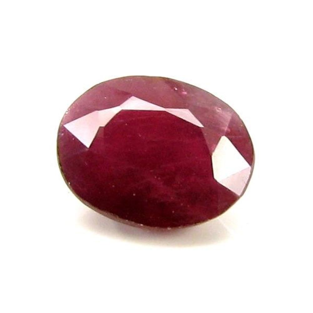 Lustrous-3.85Ct-Natural-Ruby-(Manik)-Oval-Cut-Gemstone-for-Sun