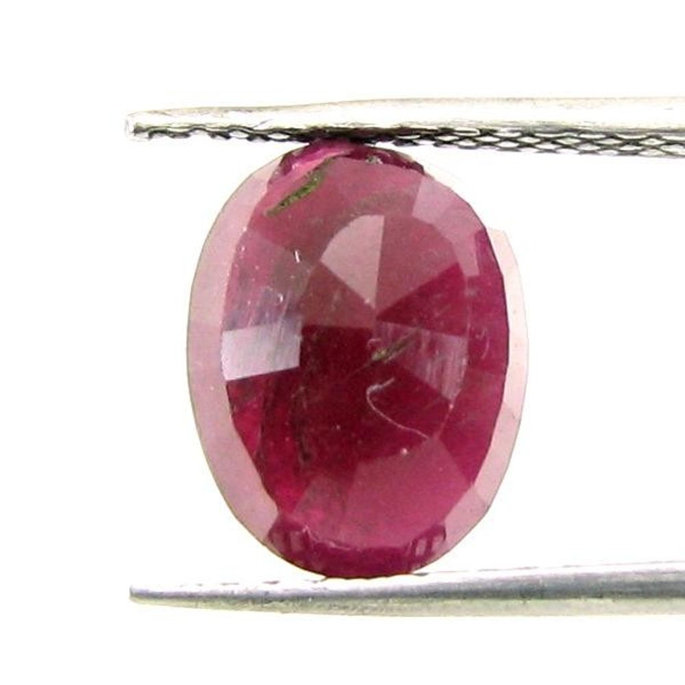 Lustrous 4.5Ct Natural Ruby (Manik) Oval Cut Gemstone for Sun