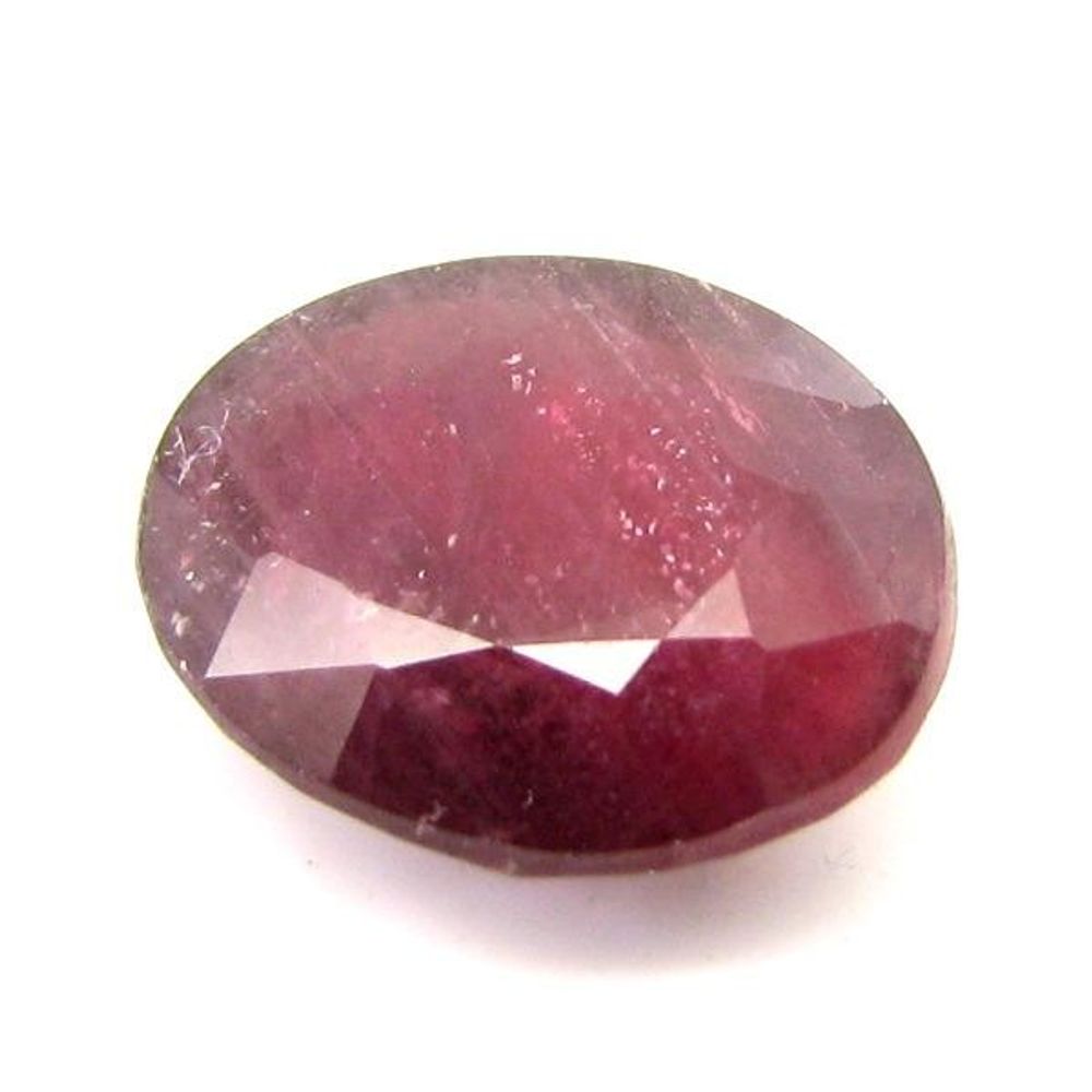 Shinny 5.95Ct Natural Ruby (Manik) Oval Cut Gemstone for Sun