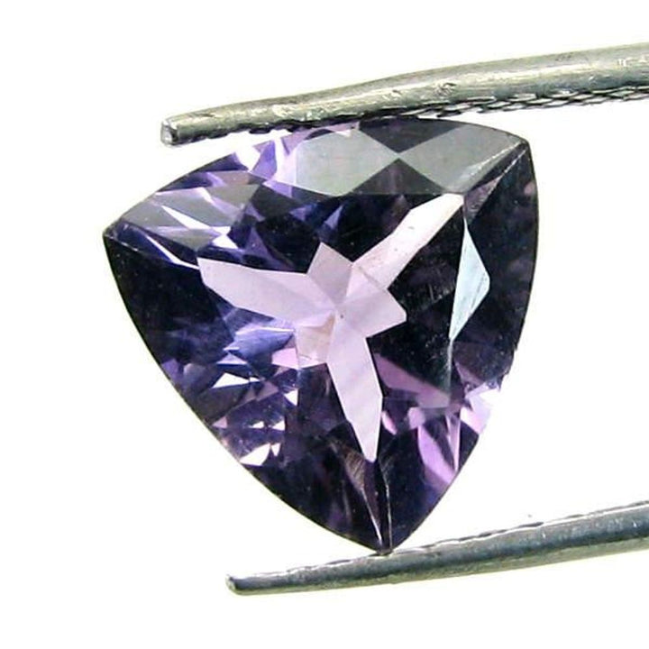 2.7Ct-Natural-Amethyst-(Katella)-Triangular-Faceted-Gemstone