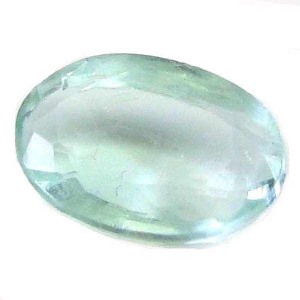 6.4Ct Natural Fluorite Oval Cut Gemstone