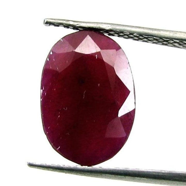 6.5Ct-Natural-Ruby-(Manik)-Oval-Cut-Gemstone