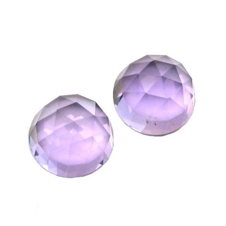 4.85Ct-Pair-Natural-Rose-Amethyst-(Katella)-Round-Faceted-Gemstones