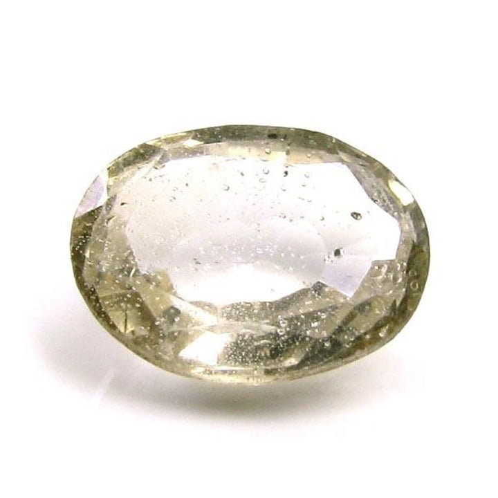 3.1Ct-Natural-White-Topaz-Oval-Faceted-Gemstone