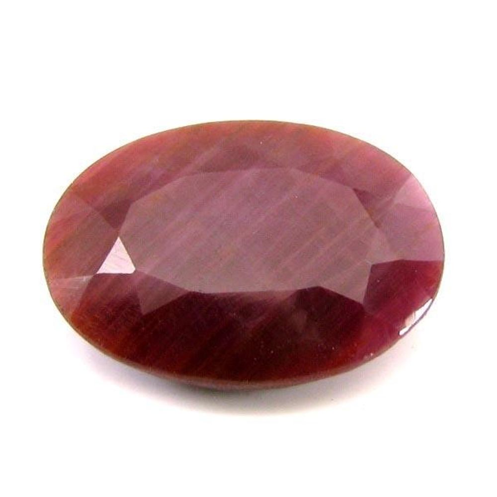 13.1Ct-Natural-Untreated-Ruby-(MANIK)-Oval-Cut-Rashi-Sun-Gemstone