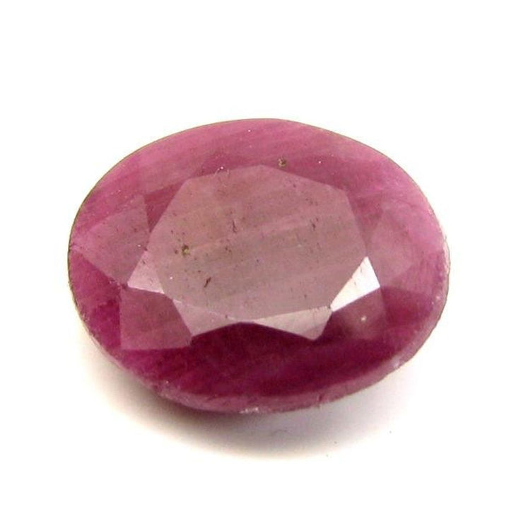 5.7Ct-Natural-Untreated-Ruby-(MANIK)-Oval-Cut-Rashi-Sun-Gemstone