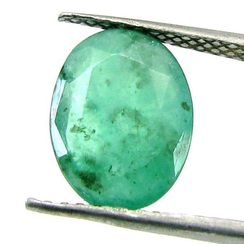 Certified-2.70Ct-Natural-Green-Emerald-(Panna)-Oval-Cut--Rashi-Gemstone