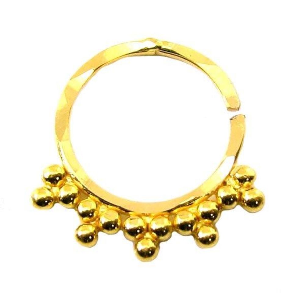 Charming-Piercing-Septum-Nose-Hoop-Ring-Real-22k-Yellow-Gold