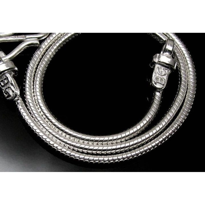 Charming Snake Chain Silver Anklets Ankle Bracelet Chain (Single) 10.3: