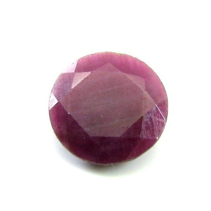 2.7Ct-Natural-Untreated-Ruby-(MANIK)-Round-Cut-Rashi-Sun-Gemstone
