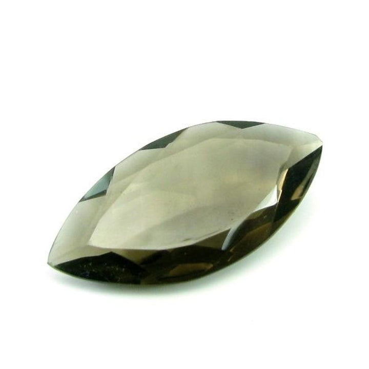 14.4Ct Marquise Cut Natural Smoky Quartz Crystal Gemstone