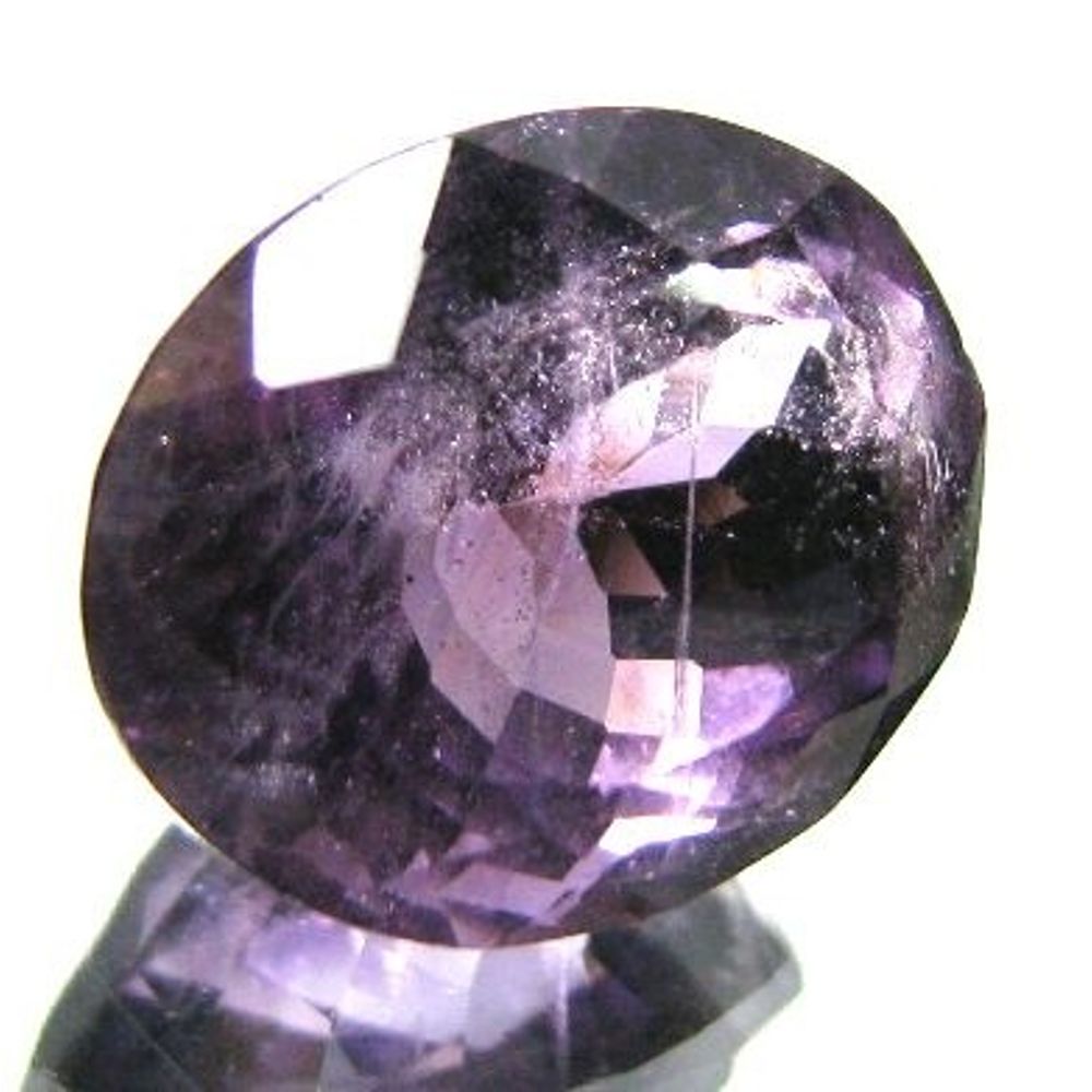 11.25Ct Natural Oval Cut Purple Amethyst Gemstone