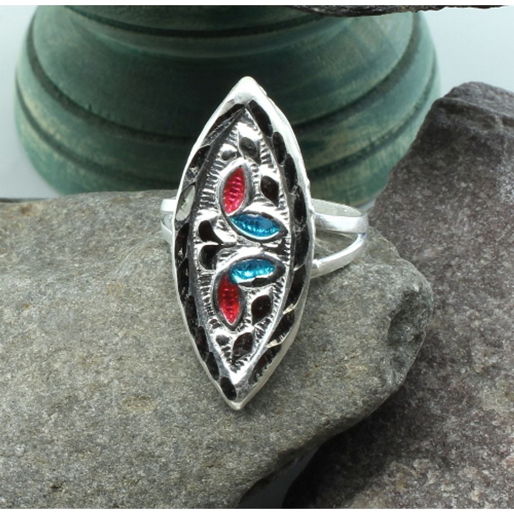contemporary-indian-long-ship-design-sterling-silver-ring-for-women-8418