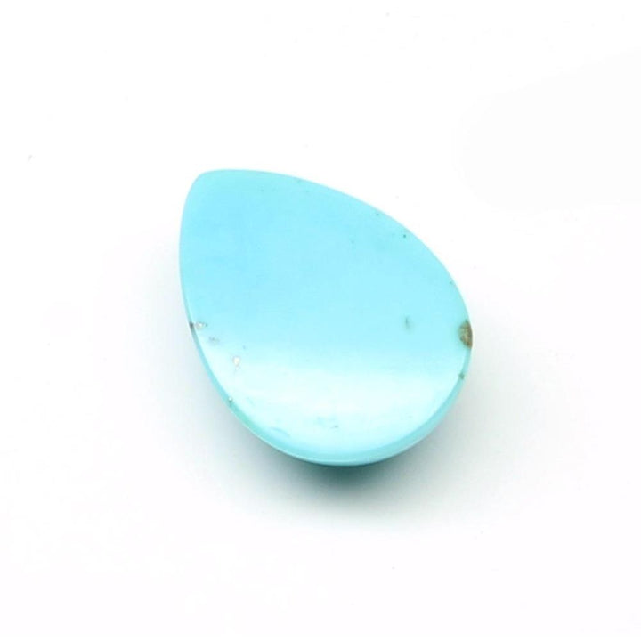 8 Ct Natural Blue Turquoise Feroza Pear Gemstone