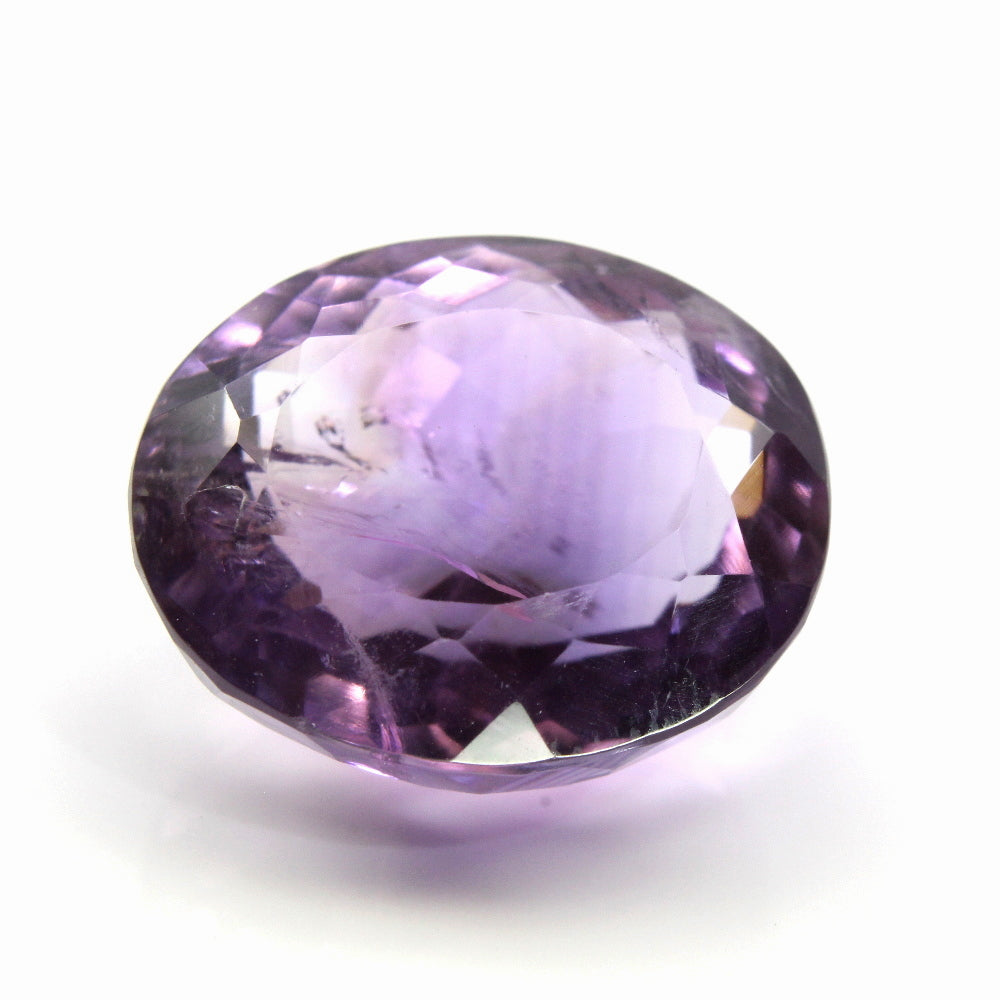 10.15Ct Natural Amethyst (Katella) Oval Faceted Purple Gemstone