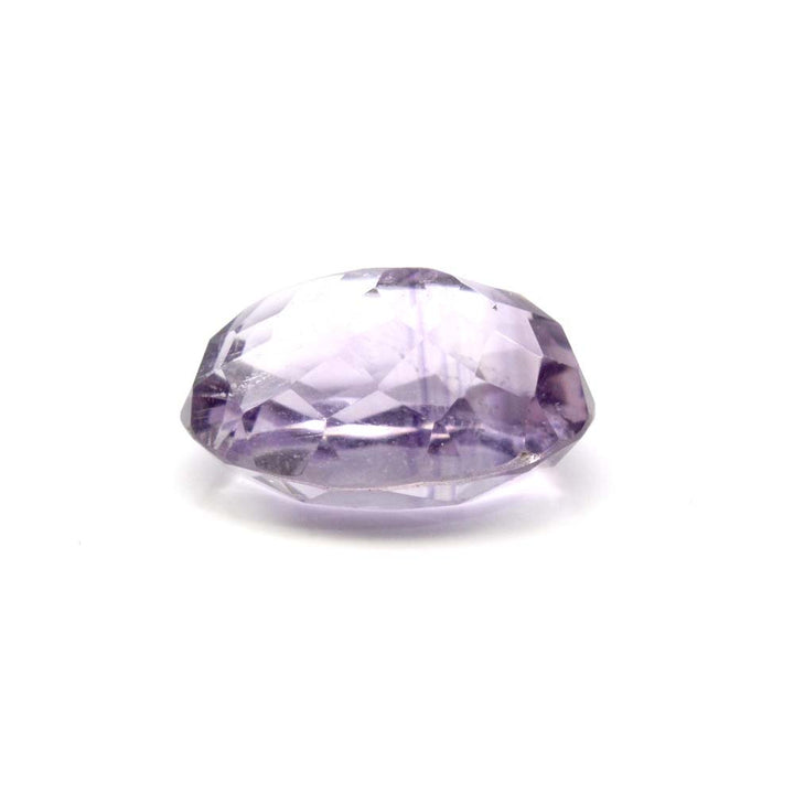 8.7Ct Natural Rose Amethyst (Katella) Oval Faceted Purple Gemstone