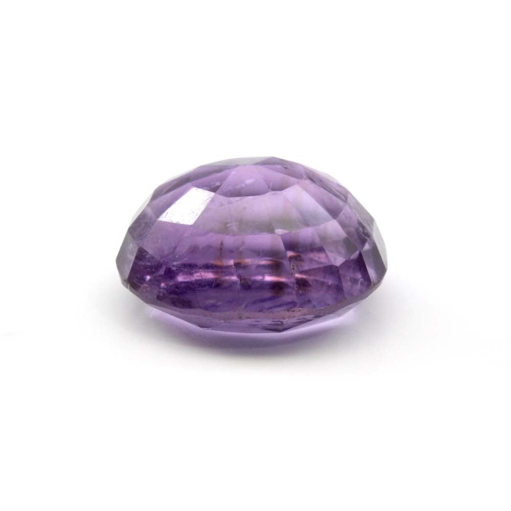 7.35Ct Natural Amethyst (Katella) Oval Faceted Purple Gemstone