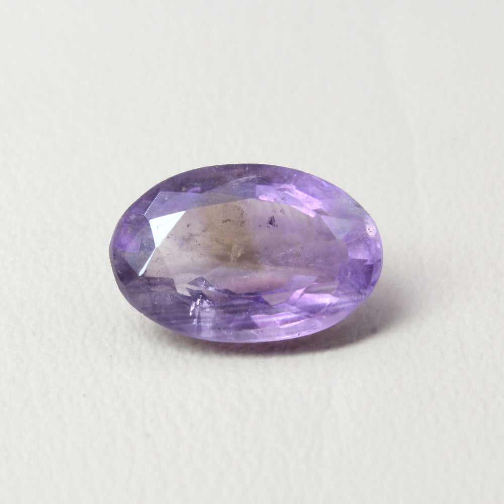 5Ct Natural Amethyst (Katella) Oval Faceted Purple Gemstone