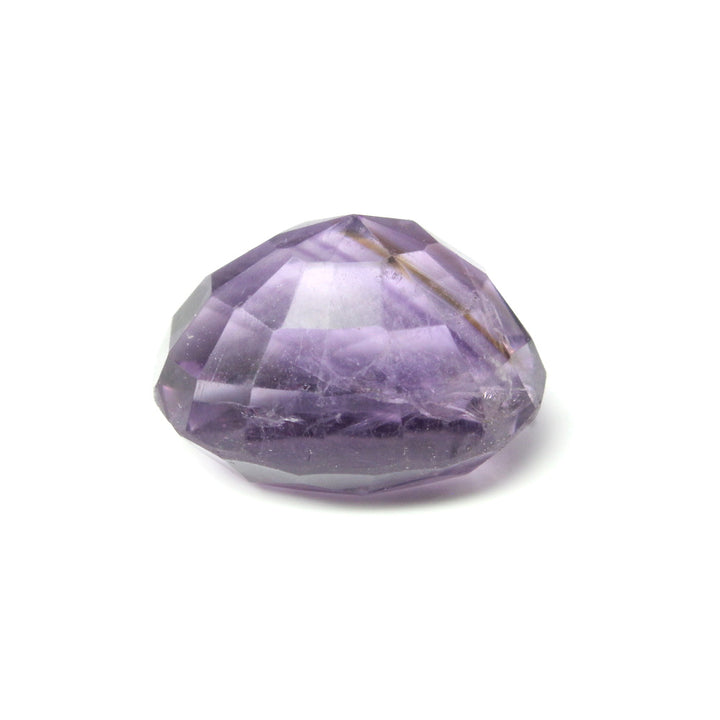 6.6Ct Natural Amethyst (Katella) Oval Faceted Purple Gemstone