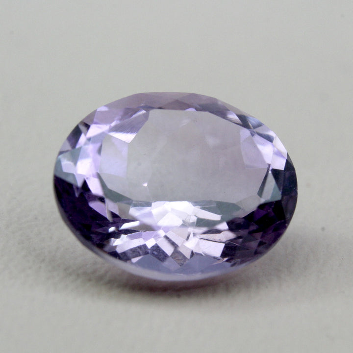 Certified 4.62Ct Natural Amethyst (Katella) Oval Faceted Gemstone